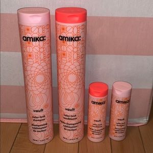 AMIKA VAULT COLOR LOCK SHAMPOO& CONDITIONER SET!